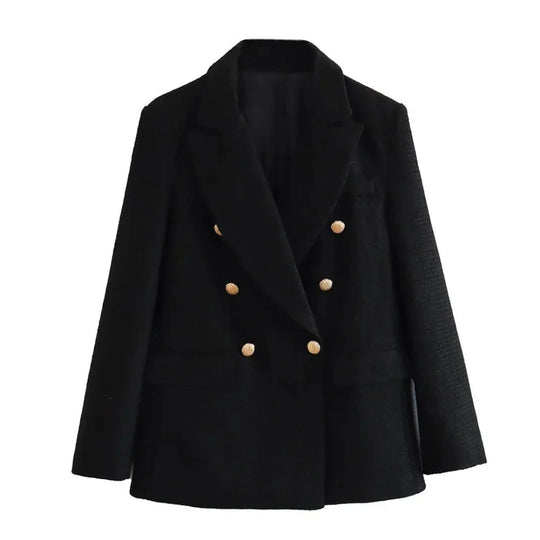 EB | Texturierte Doppelreiher-Jacke