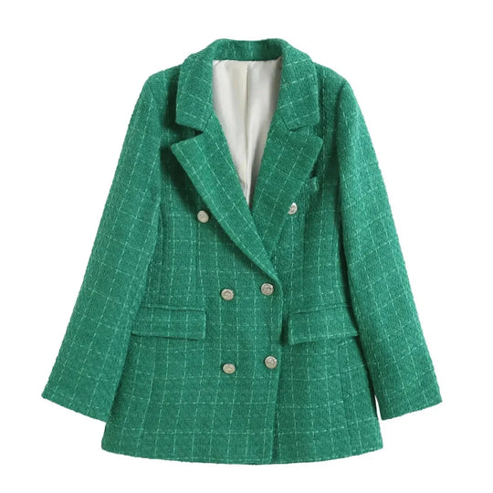 EB | Texturierte Doppelreiher-Jacke