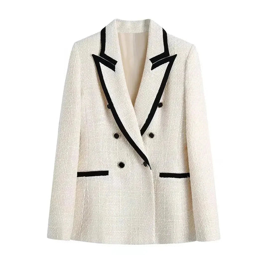 EB | Texturierte Doppelreiher-Jacke