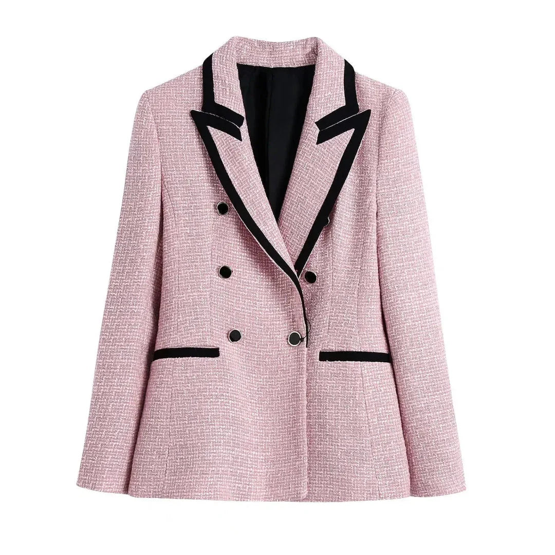 EB | Texturierte Doppelreiher-Jacke