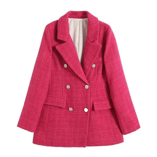 EB | Texturierte Doppelreiher-Jacke