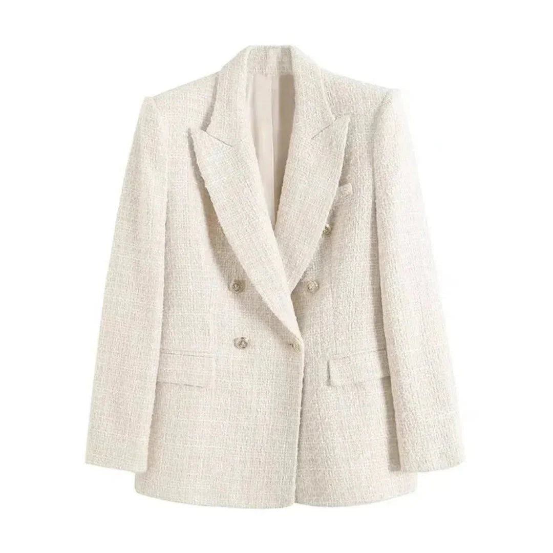 EB | Texturierte Doppelreiher-Jacke