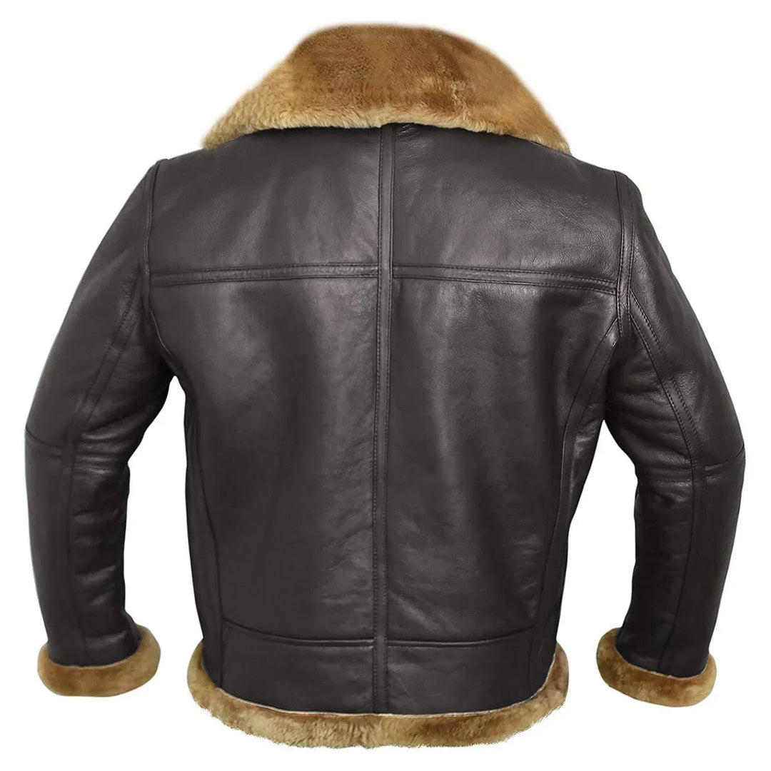 EB – Ginger Echt Schafsbomberjacke