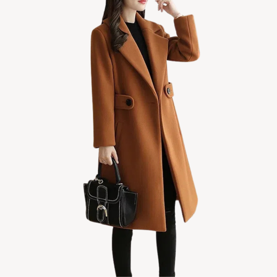 EB | Damen Woll-Trenchcoat