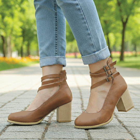 EB | Blockabsatz Knöchel Schuhe
