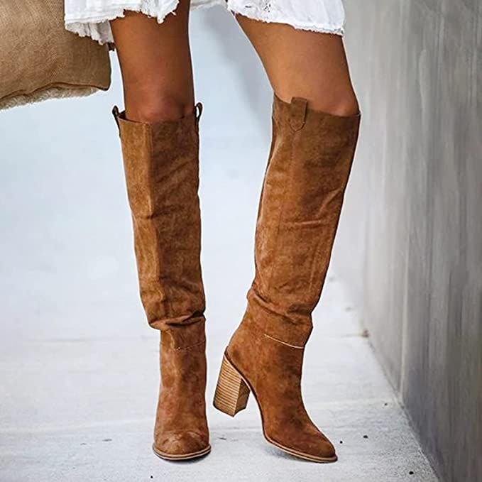 EB | Frauen Kniefallende Stiefel