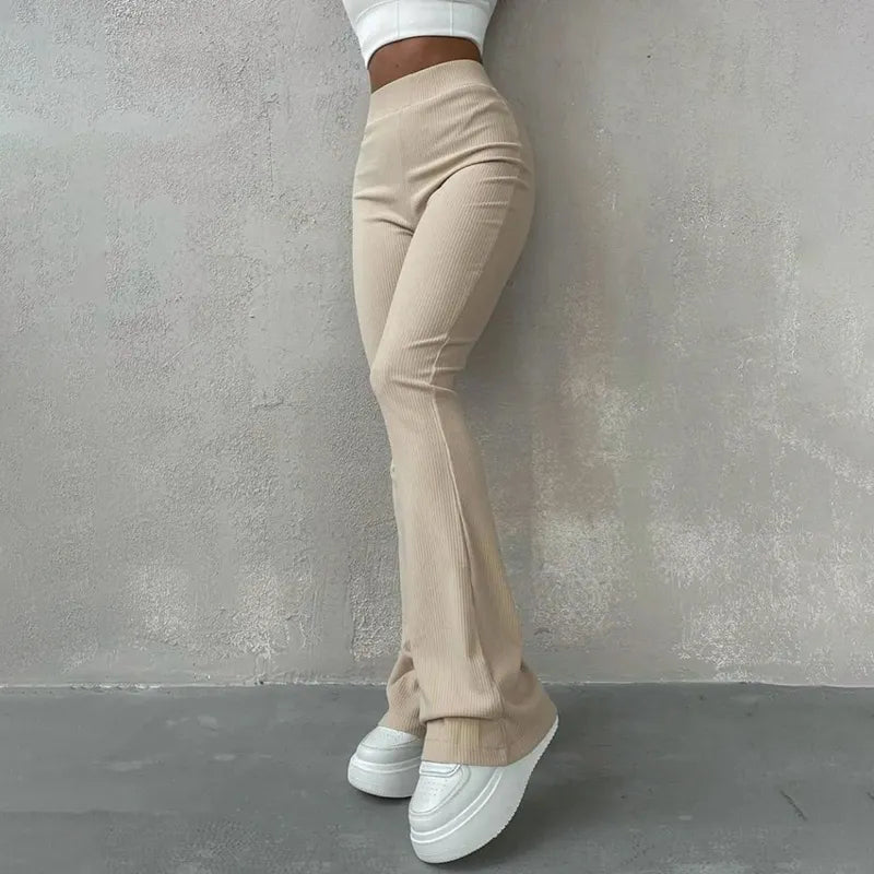 EB | Weiche Damenhose mit Elegant Taillierter Silhouette