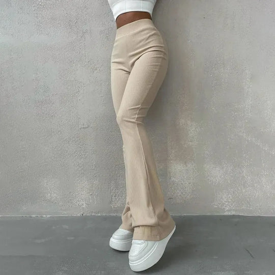 EB | Weiche Damenhose mit Elegant Taillierter Silhouette