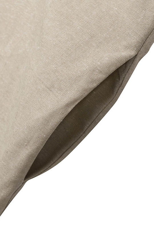 EB | Knopf Unten Baumwoll Strandkleid