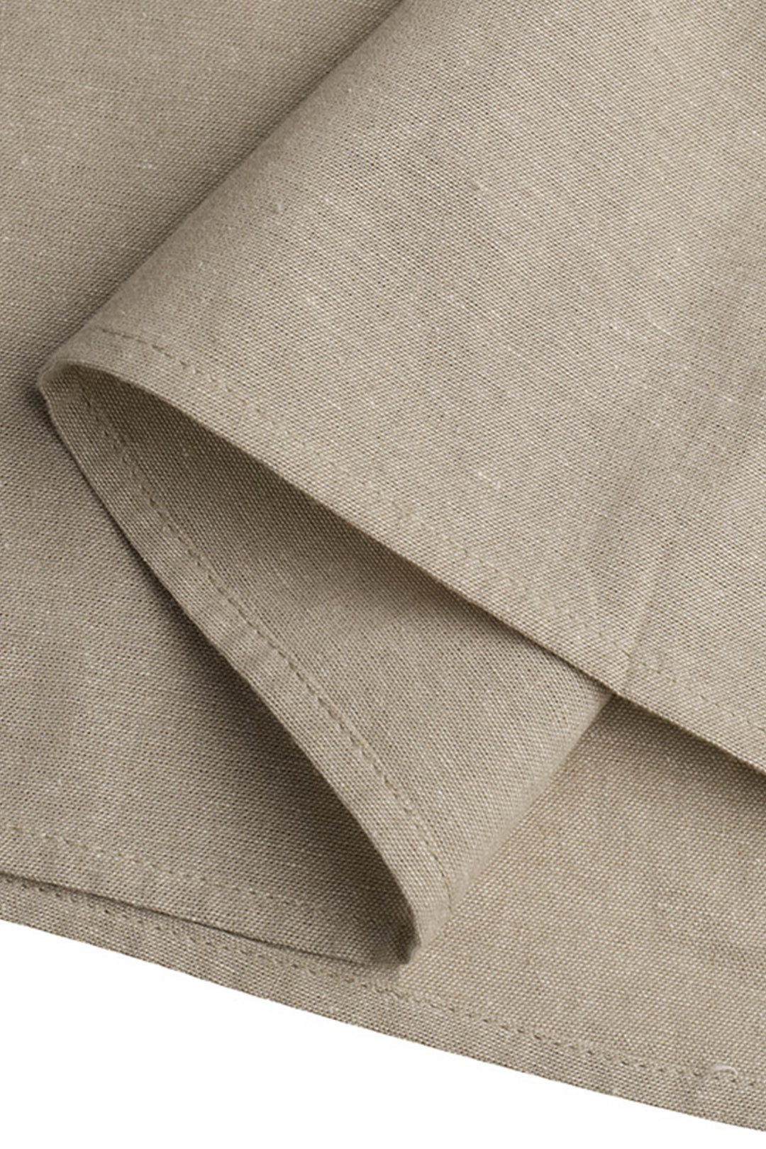 EB | Knopf Unten Baumwoll Strandkleid