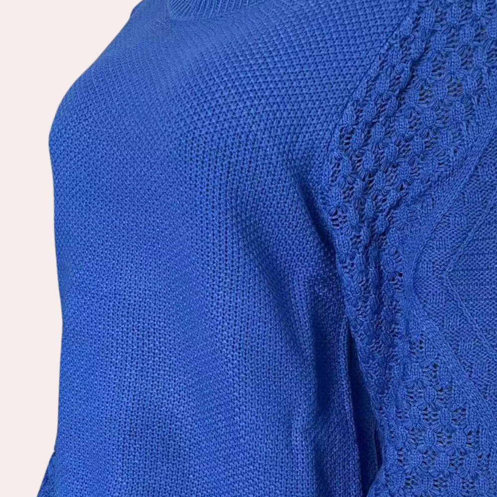 EB | Chunky Texturiertes Strickpullover
