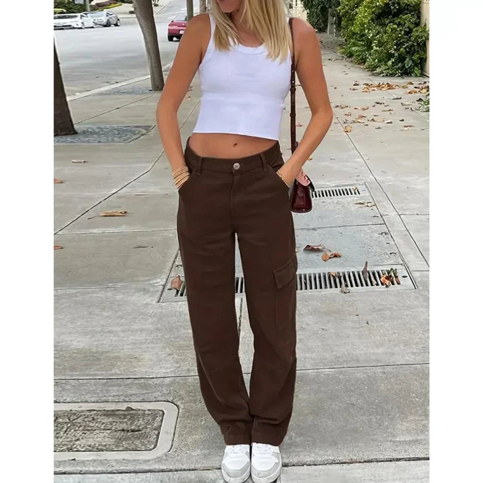 EB | Trendige Cargohose Damen für Lässige Outfits und Komfort
