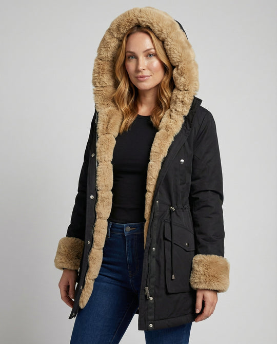 Warme Damen Winterjacke | EB
