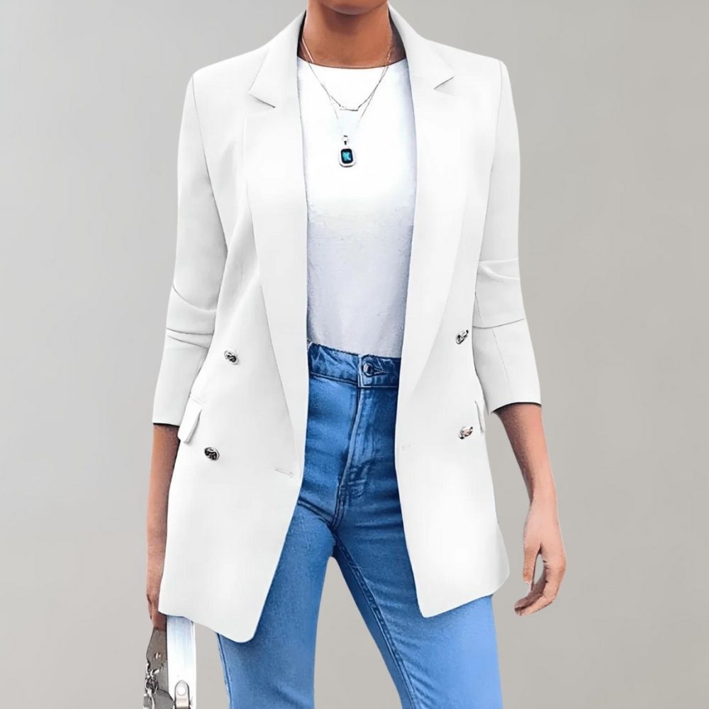 EB | Stylische Lange Damenjacke
