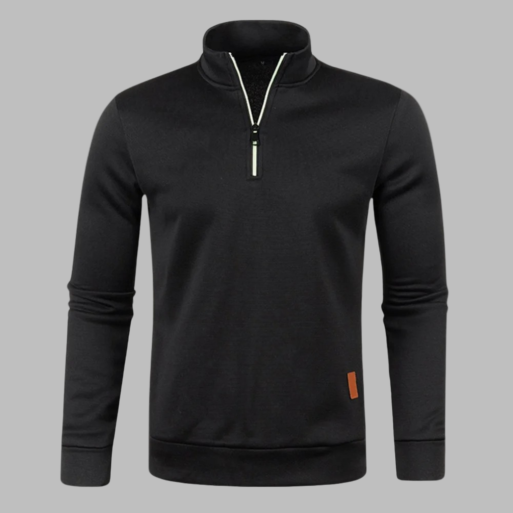 EB | Herren Sommerpullover mit Reißverschluss