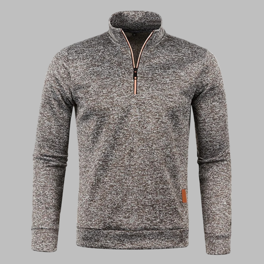 EB | Herren Sommerpullover mit Reißverschluss