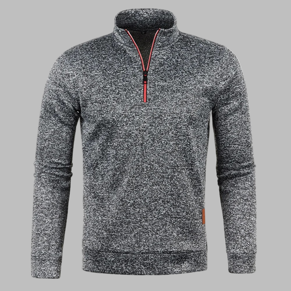 EB | Herren Sommerpullover mit Reißverschluss