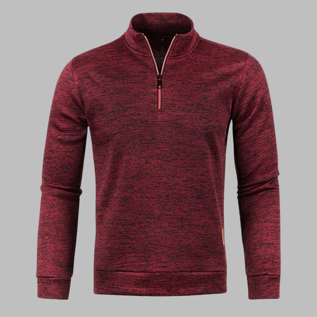EB | Herren Sommerpullover mit Reißverschluss
