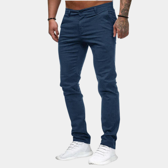 EB | Slim Fit Weiches Baumwoll Lange Länge Alltags tauglich