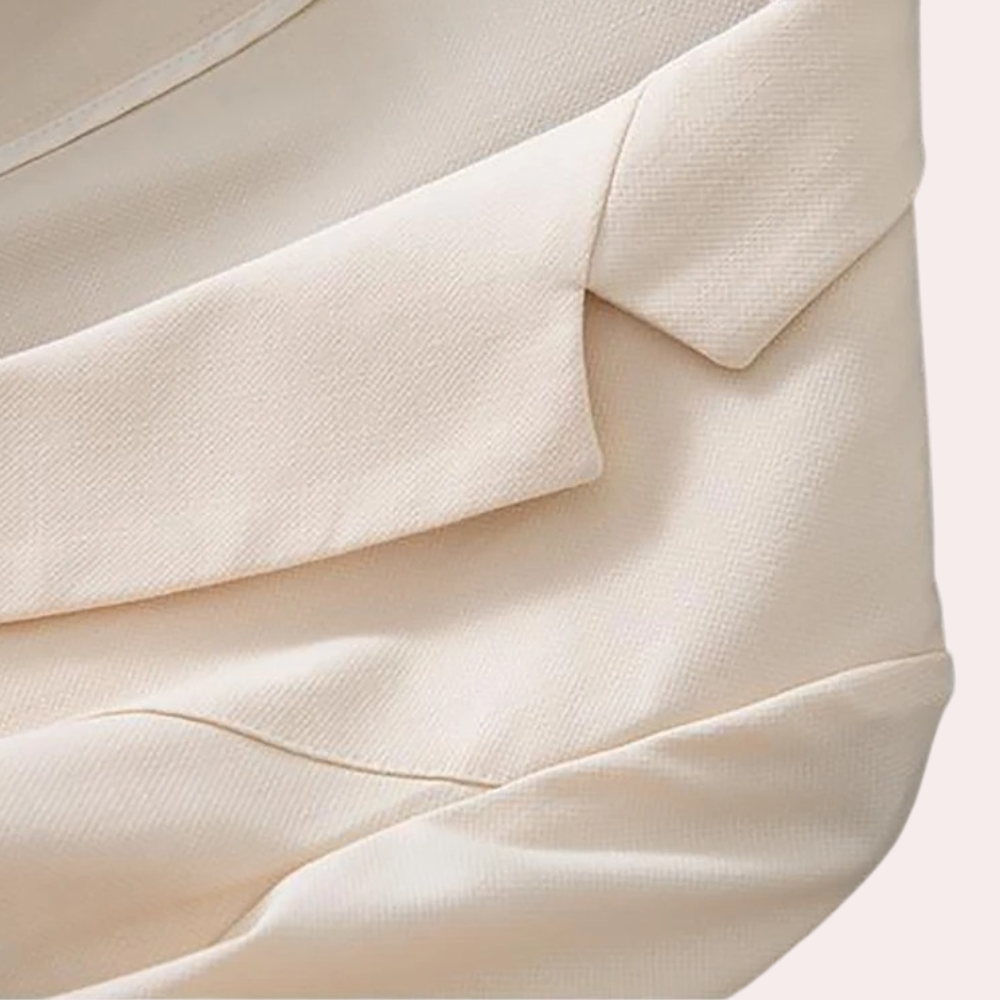 EB | Blazer mit 3/4 Ärmeln Polyester Elegant und Vielseitig