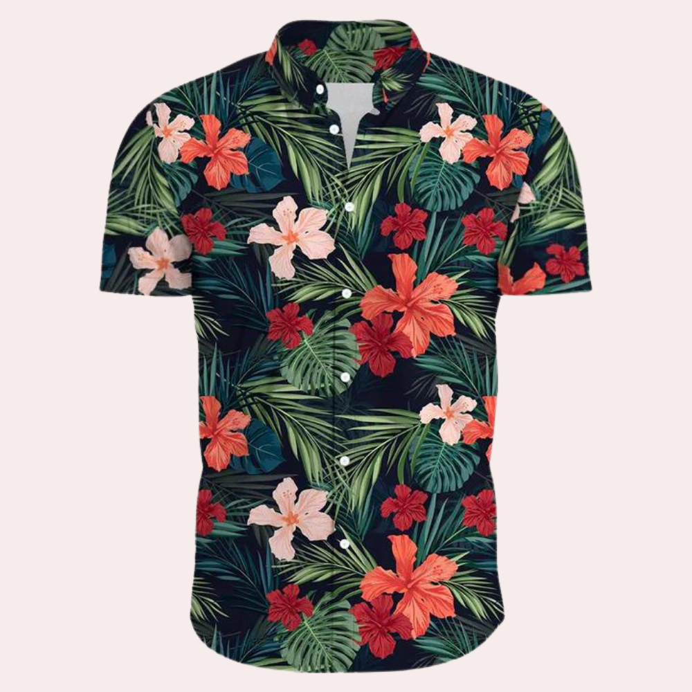 EB | Farbenfrohe und Trendige Hawaii-Hemd für Männer