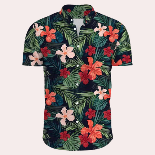 EB | Farbenfrohe und Trendige Hawaii-Hemd für Männer