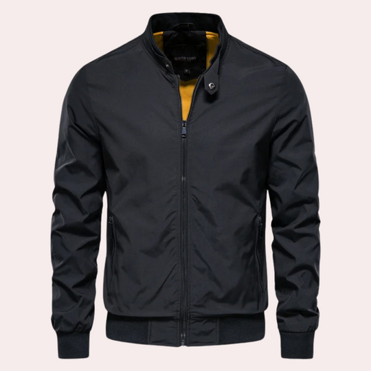 EB | Herren Sommerjacke mit Stehkragen und Reißverschluss