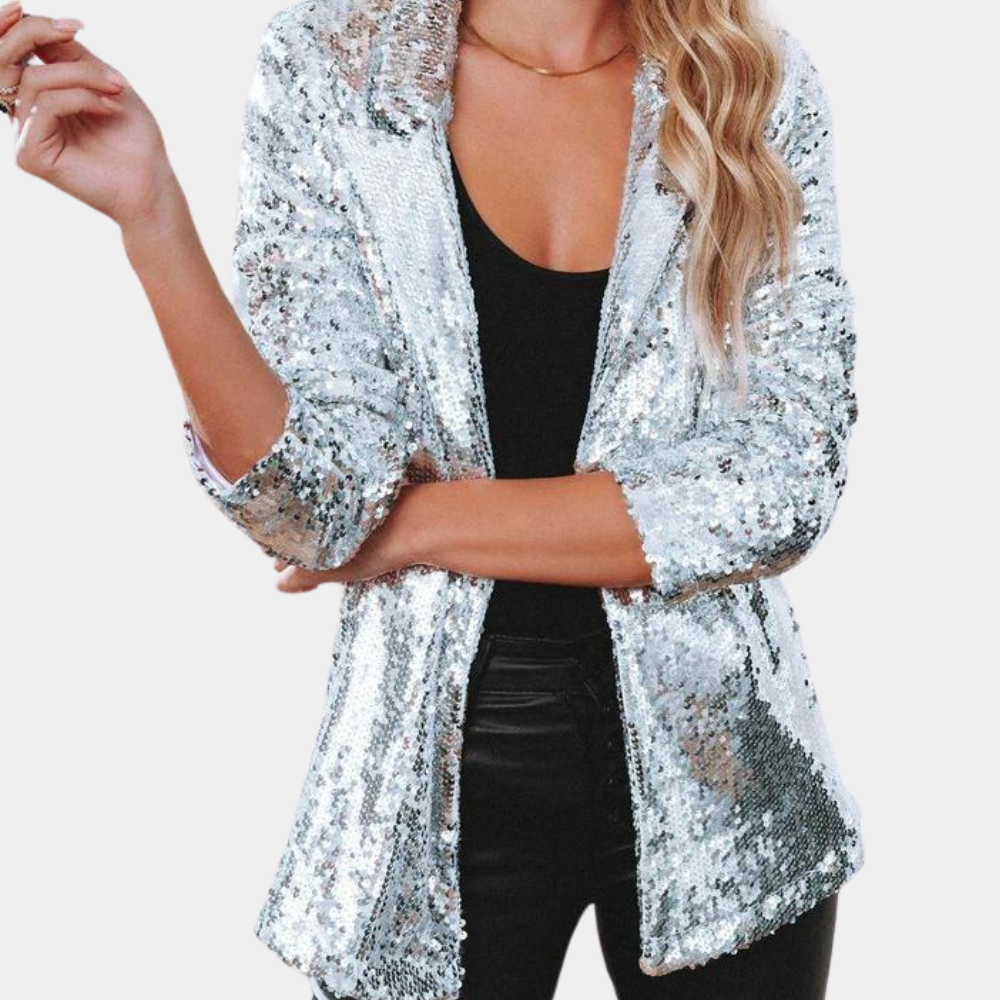EB | Schicker Blazer mit Pailletten für Frauen