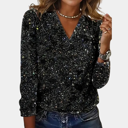 EB | Glitzer Top Für Damen