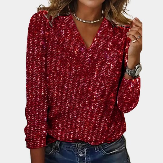 EB | Glitzer Top Für Damen