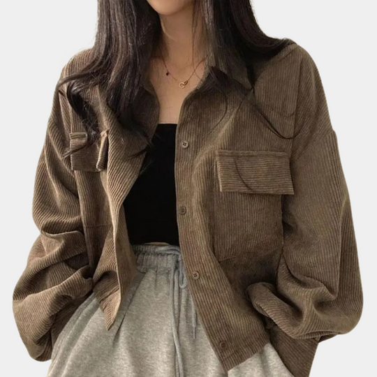 EB | Herbstjacke aus Cord für Damen