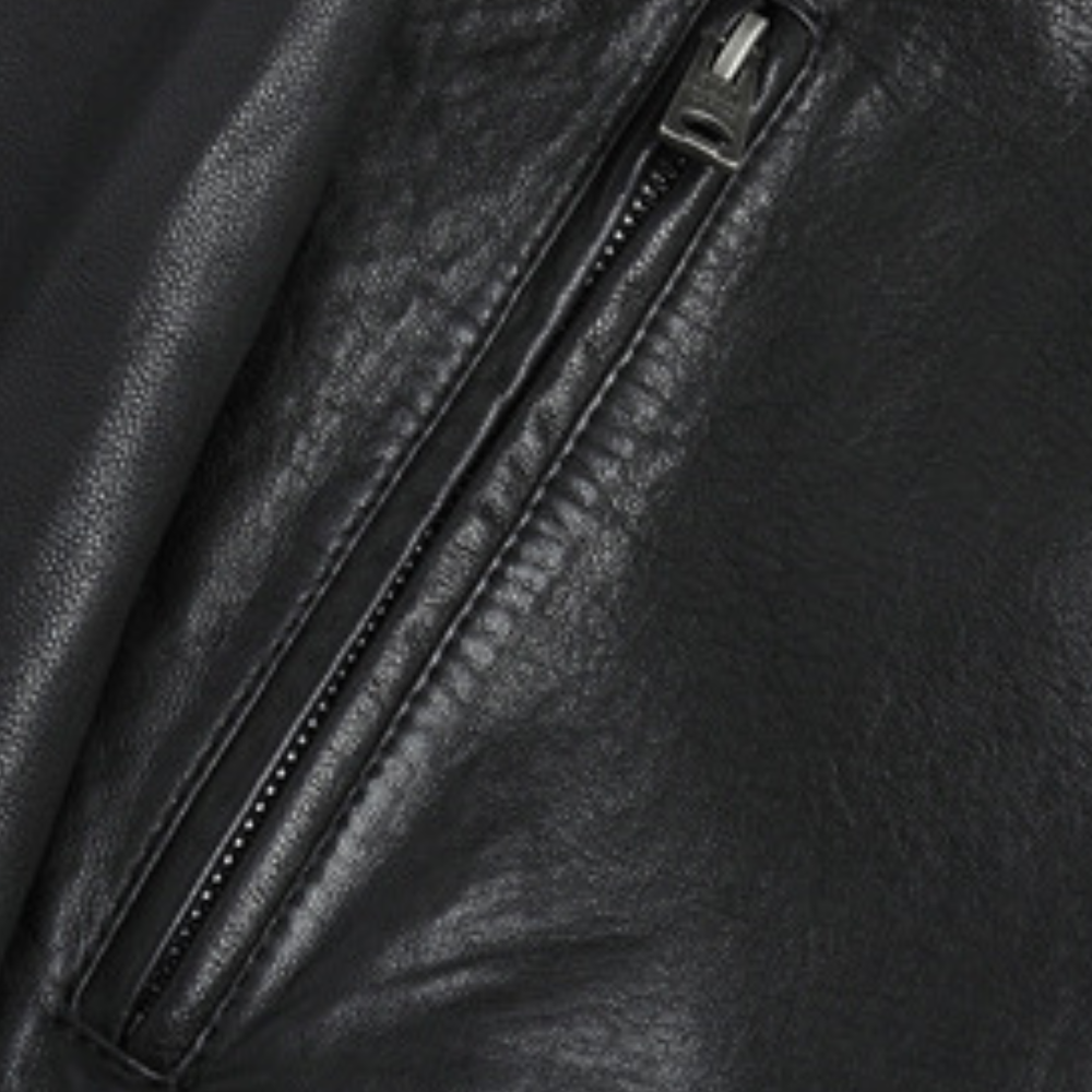 EB | Biker Kunstlederjacke - Klassischer Stil für Alltag & Freizeit
