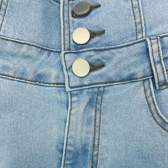 EB | Zerrissene High Waist Jeans für Damen