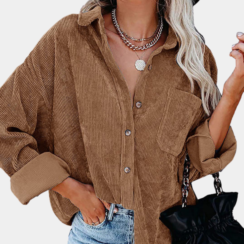 EB | Herbst Damenjacke aus Cordstoffen