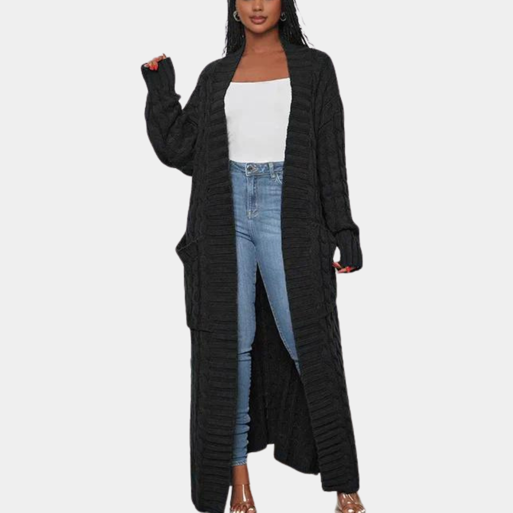 EB | Elegante und Vielseitige Winter Strickjacke