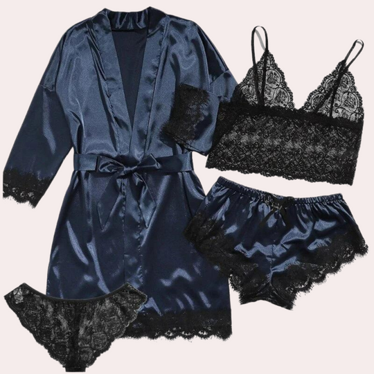 EB | 4-Teilige Lingerie-Kleid