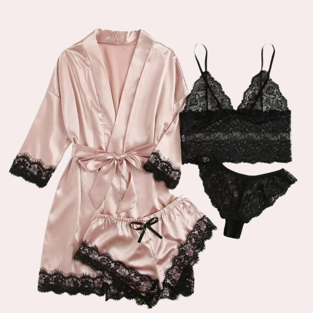 EB | 4-Teilige Lingerie-Kleid