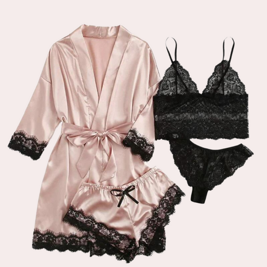 EB | 4-Teilige Lingerie-Kleid