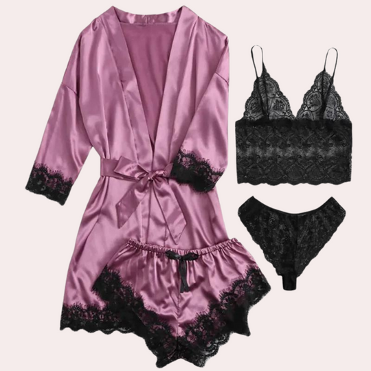 EB | 4-Teilige Lingerie-Kleid