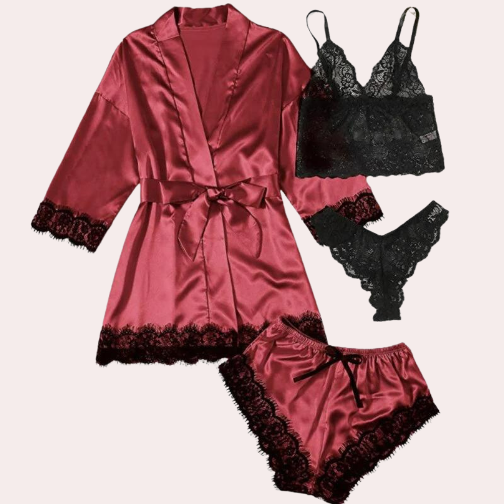 EB | 4-Teilige Lingerie-Kleid