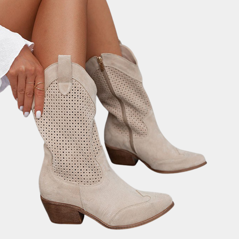 EB | Cowboystil Orthopädische Stiefel für Frauen Komfortabel & Modisch