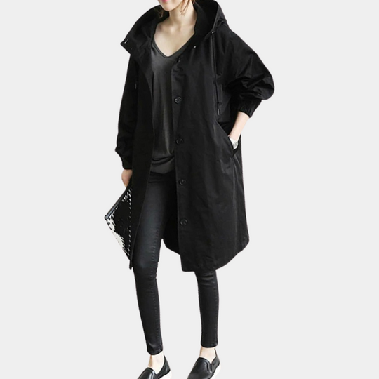 EB | Trendy Lange Damenjacke
