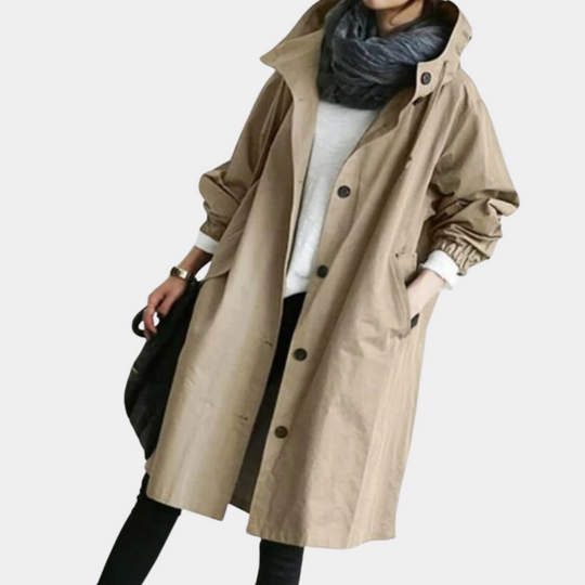 EB | Trendy Lange Damenjacke