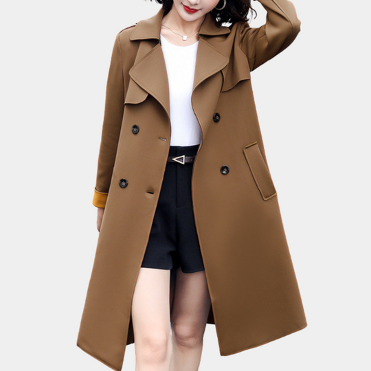 EB | Eleganter Herbst-Trenchcoat für Frauen