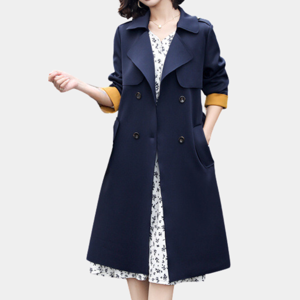 EB | Eleganter Herbst-Trenchcoat für Frauen