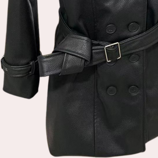 EB | warme Lederjacke für Frauen