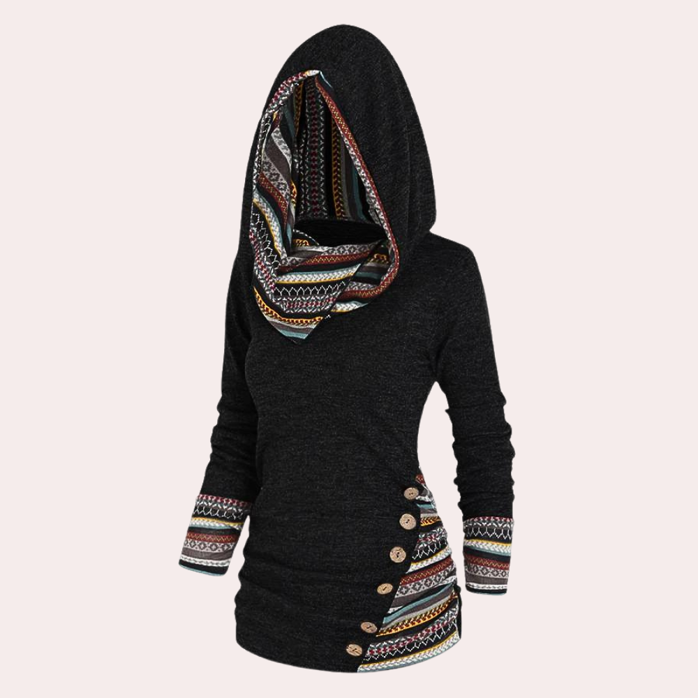 EB | Stilvoller Herbstkapuzenpullover für Frauen