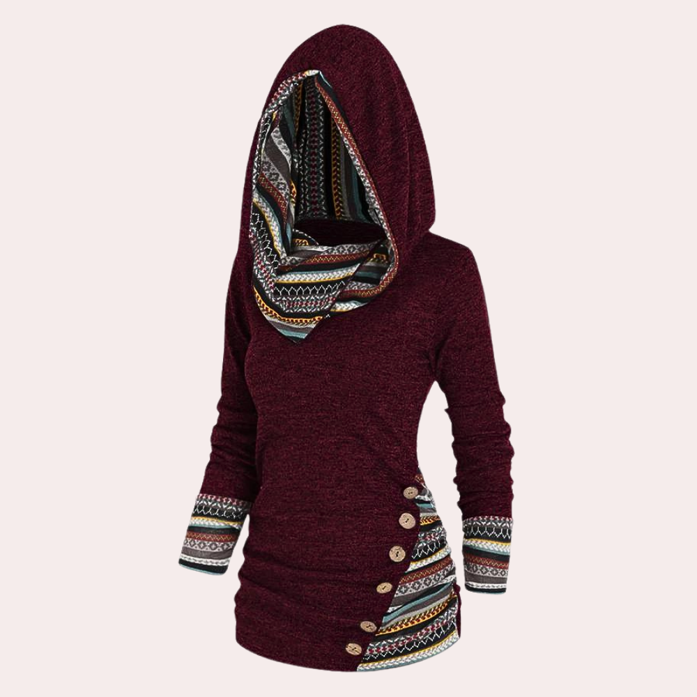 EB | Stilvoller Herbstkapuzenpullover für Frauen