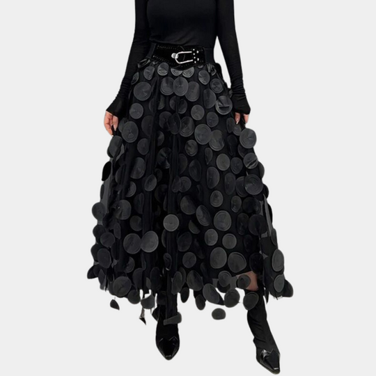 EB | Gepunkteter Mesh Retro Rock