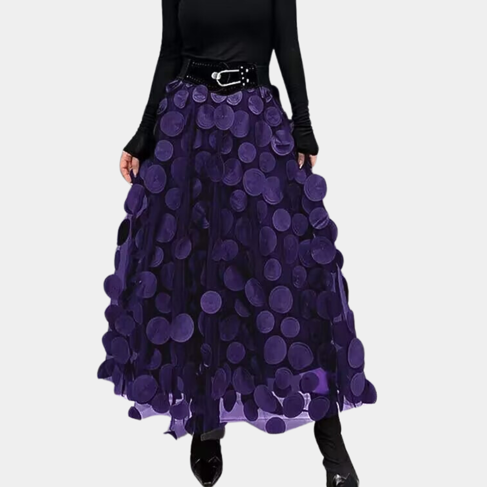 EB | Gepunkteter Mesh Retro Rock